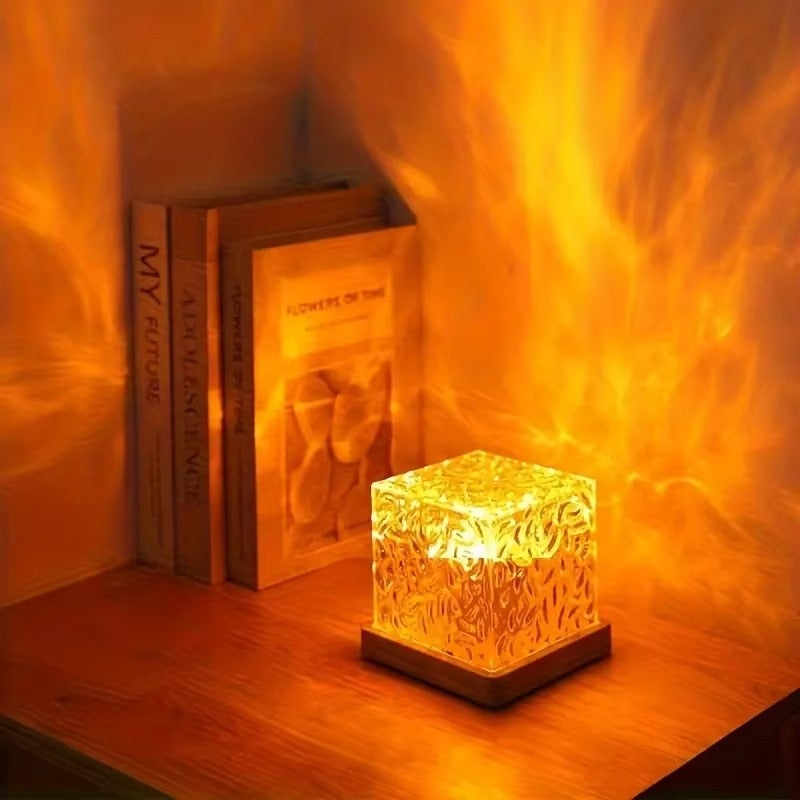 OceanWave™ Projector Crystal Lamp