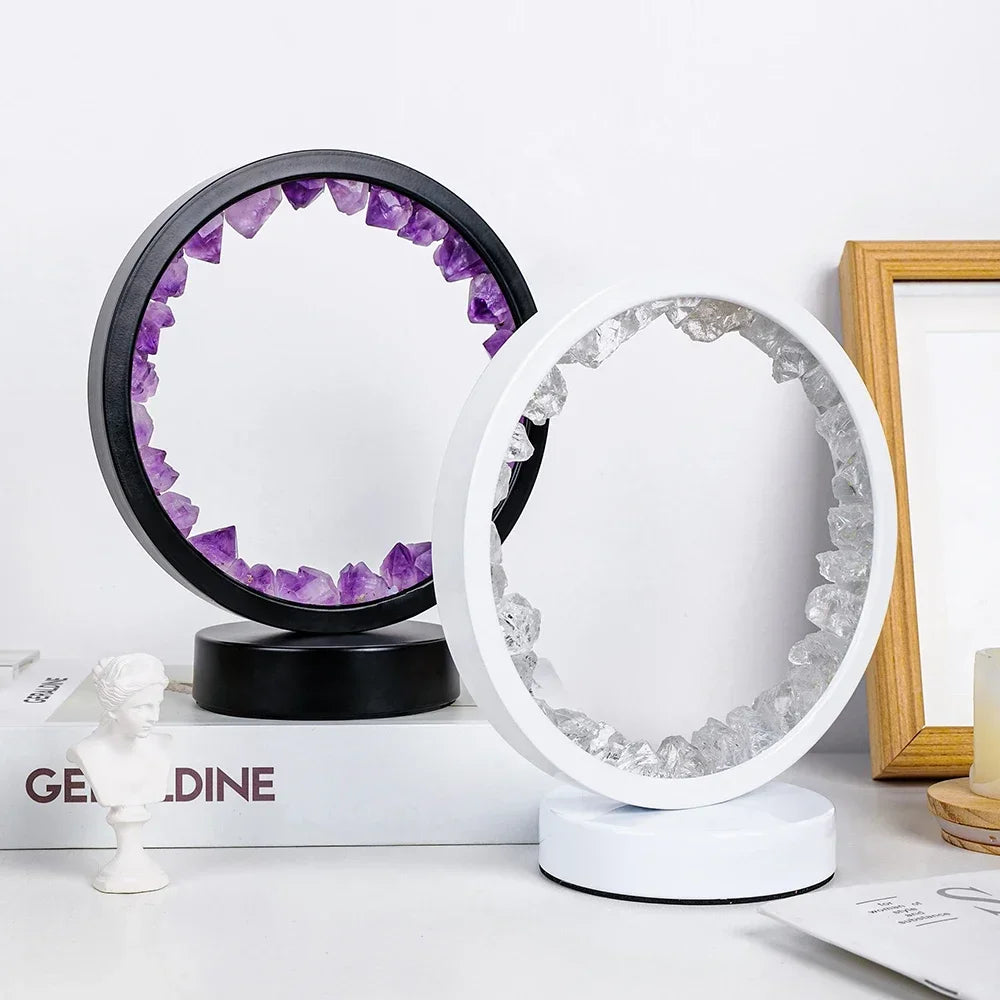 MineralLamp™ Crystal Round Night Light