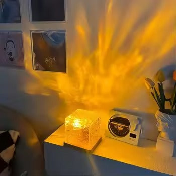 OceanWave™ Projector Crystal Lamp