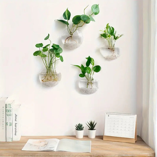 HydroNest™ Hanging Glass Planter