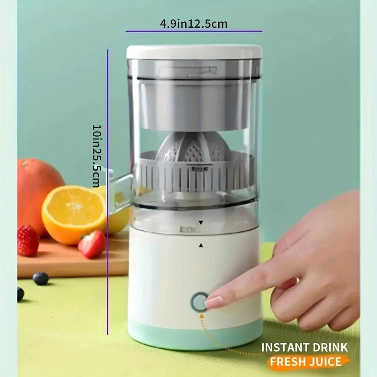 CitrusSqueezer™ - Electric Stainless Fruit Juicer