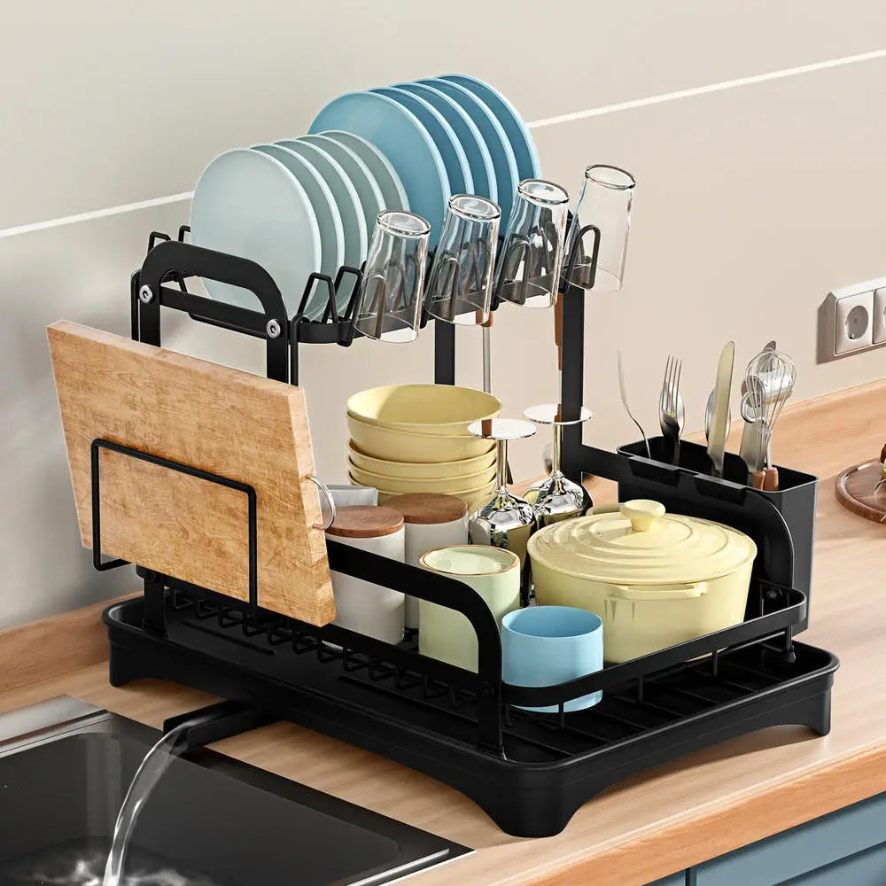 QuickDry™ -  2-Tier Dish Drying Rack