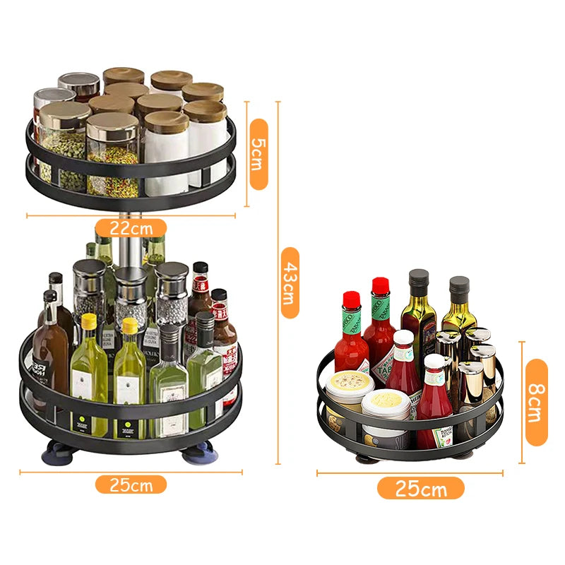 SpiceSpin™ 360°Rotating Spice Organizer