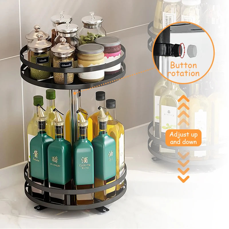 SpiceSpin™ 360°Rotating Spice Organizer